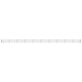 Clôture grillagée Vidaxxl avec bride 1x25 m anthracite