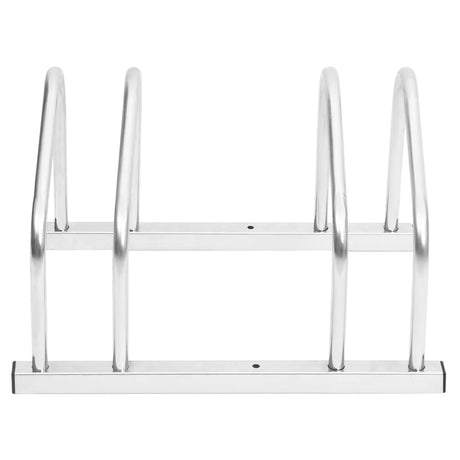 Rack de vélos Vidaxl pour 2 vélos en acier galvanisé