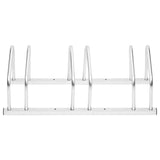 Rack de vélos Vidaxl pour 3 vélos en acier galvanisé