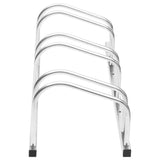 Rack de vélos Vidaxl pour 3 vélos en acier galvanisé