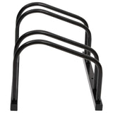 Vidaxl Rack para bicicletas para 2 bicicletas de acero negro