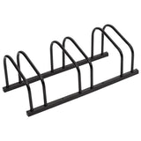 Rack de vélo vidaxl pour 3 vélos en acier noir