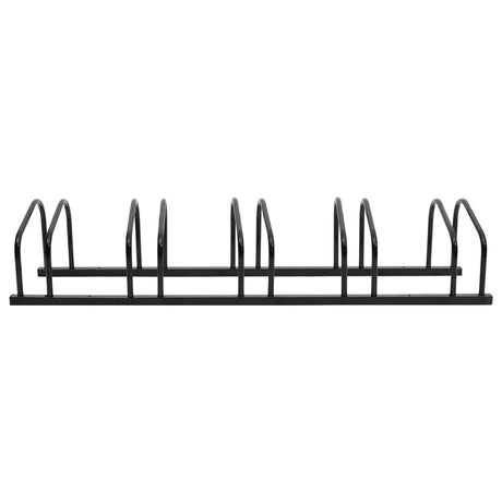 Rack de vélo vidaxl pour 5 vélos en acier noir