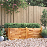Vidaxx jardinière surélevée 160x60x44 cm en bois d'acacia massif