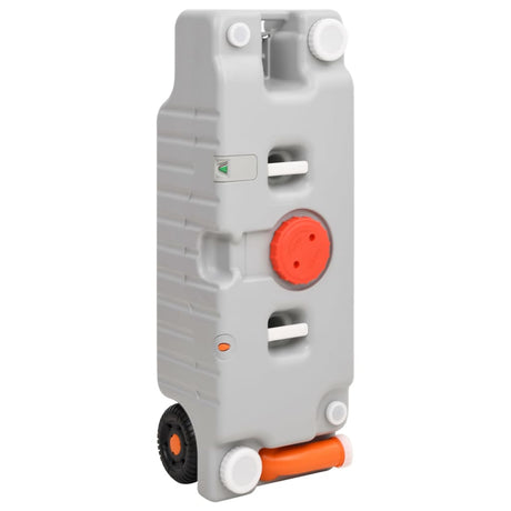 Réservoir d'eau VidaXL sur roulettes 75 l gris