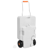 Vidaxl Water tank on wheels 30 L Gray