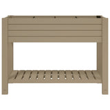 Vidaxx jardinière surélevée 110x45x79 cm polypropylène marron clair
