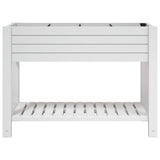 Vidaxx jardinière surélevée 110x45x79 cm polypropylène blanc