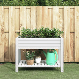 Vidaxx jardinière surélevée 110x45x79 cm polypropylène blanc
