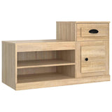 Vidaxx meuble à chaussures 100x42x60 cm bois d'ingénierie chêne sonoma