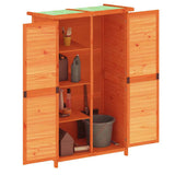 Vidaxx abri de jardin 83x57x140 cm bois de pin massif marron