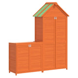 Vidaxl 2-delt have Barn Set Solid Pine Brown