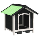 VidaXL dog loft 65x65x61.5 cm solid pine Gray