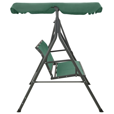 Vidaxx balancelle 170 cm textilène et acier vert