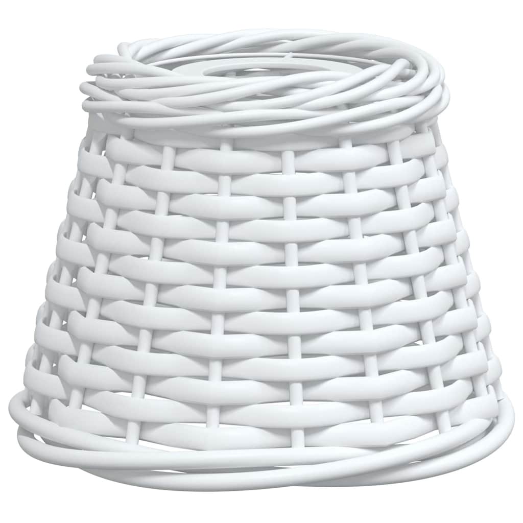 Vidaxx abat-jour de plafond ø15x12 cm osier blanc