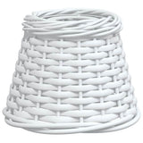 Vidaxx abat-jour de plafond ø15x12 cm osier blanc