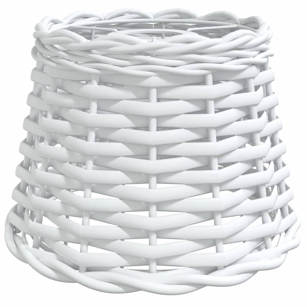 Vidaxx abat-jour de plafond ø20x15 cm osier blanc
