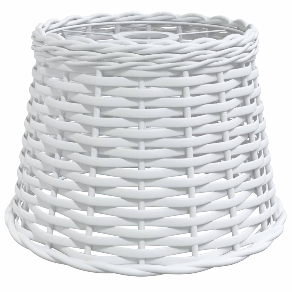Vidaxx abat-jour de plafond ø25x17 cm osier blanc