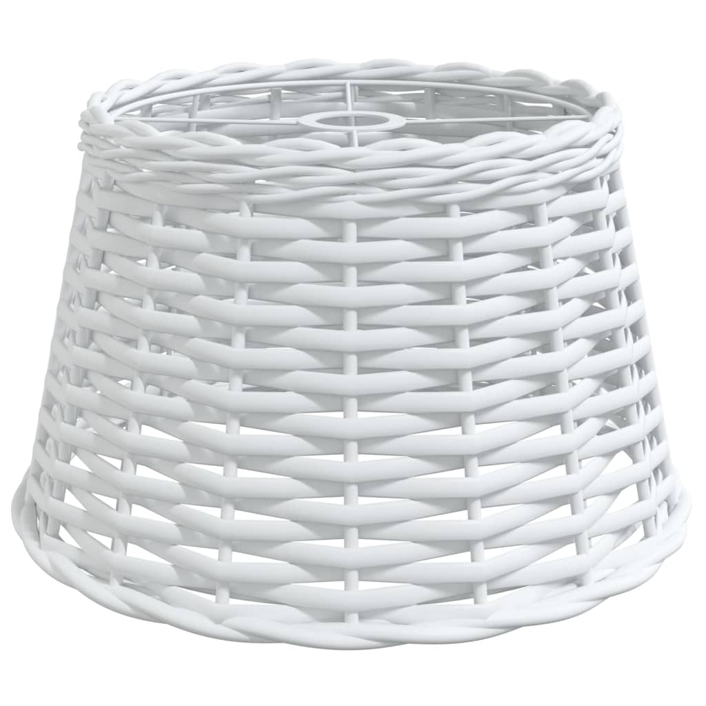 Vidaxx abat-jour de plafond ø38x23 cm osier blanc