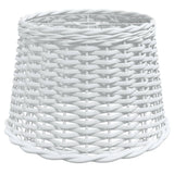 Vidaxx abat-jour de plafond ø40x26 cm osier blanc