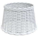 Vidaxx abat-jour de plafond ø45x28 cm osier blanc