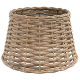 Vidaxx abat-jour de plafond ø38x23 cm osier marron