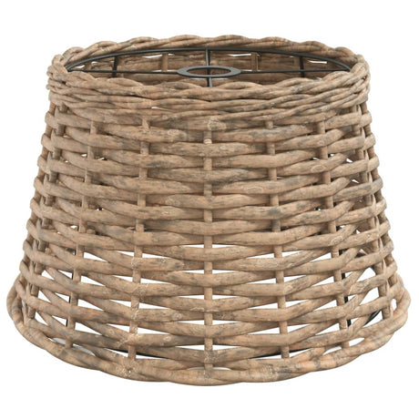 Vidaxx abat-jour de plafond ø38x23 cm osier marron