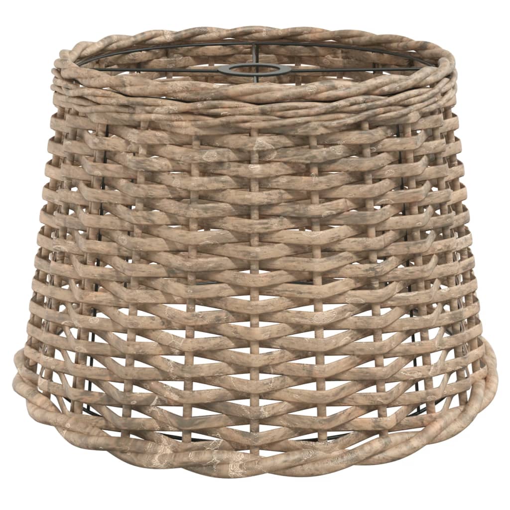 Vidaxx abat-jour de plafond ø40x26 cm osier marron