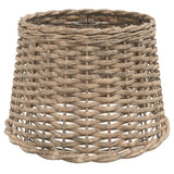 Vidaxx abat-jour de plafond ø40x26 cm osier marron