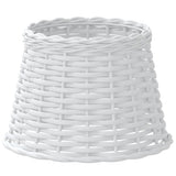 VidaXL abat-jour ø25x17 cm osier blanc