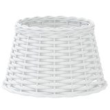 VidaXL abat-jour ø38x23 cm osier blanc