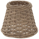 Vidaxl Lampshade Ø15X12 CM Wicker Brown