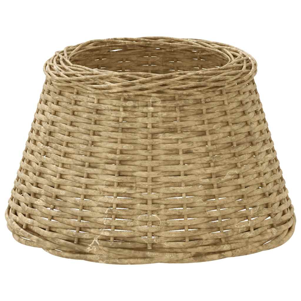 Vidaxxl abat-jour ø45x28 cm osier marron