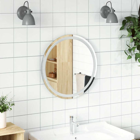Vidaxx miroir de salle de bain LED rond 60 cm