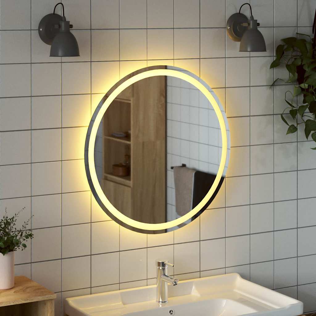 Vidaxx miroir de salle de bain LED rond 70 cm
