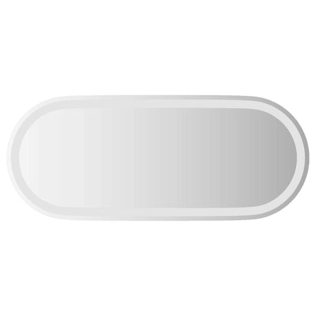 VidaXL Miroir de salle de bain LED ovale 90x40 cm