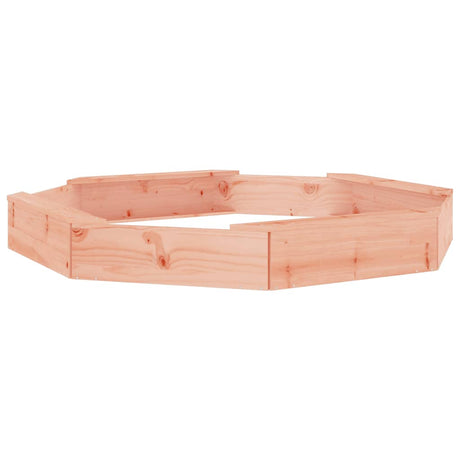 Bac à sable VidaXL avec bancs octogonaux en bois de Douglas massif