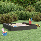 Vidaxl Sandbox mat Bänken Square zolidd Pinzy gro