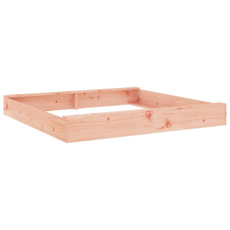 Bac à sable VidaXL avec bancs carrés en bois de Douglas massif