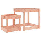 VidaXL tables de sable 2 pcs bois de Douglas massif