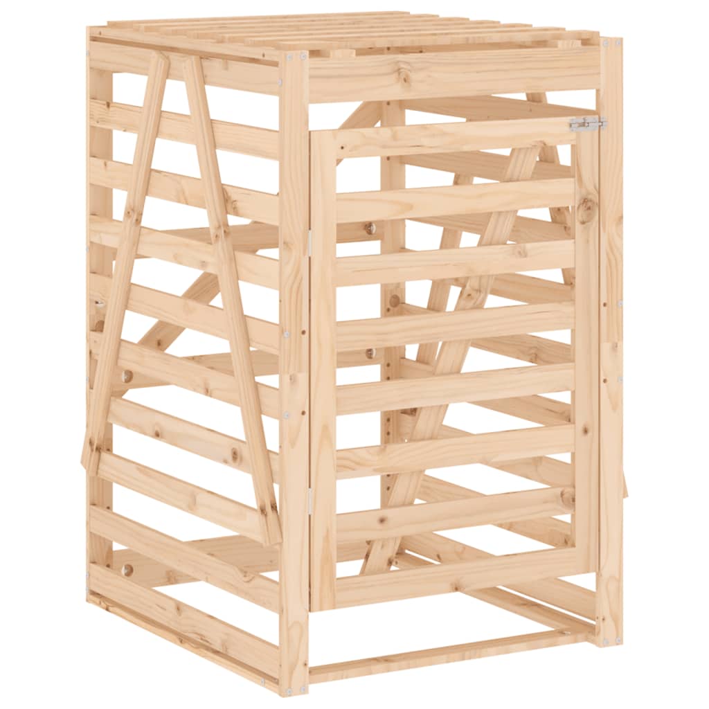 Vidaxx conteneur de rangement 84x90x128,5 cm bois de pin massif