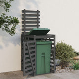 Vidaxx conteneur de rangement 84x90x128,5 cm bois de pin massif gris