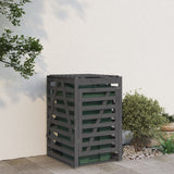 Vidaxx conteneur de rangement 84x90x128,5 cm bois de pin massif gris