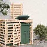 Extension de stockage de conteneur Vidaxx en bois de pin massif