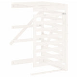 Extension de rangement conteneur Vidaxx bois de pin massif blanc