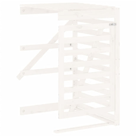 Extension de rangement conteneur Vidaxx bois de pin massif blanc