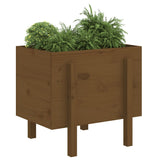 Vidaxl 810552 Planter 62x50x57 cm Solid furuhonning brun