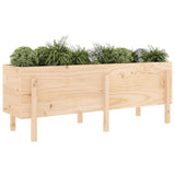 VidaXL jardinière surélevée 160x50x57 cm en bois de pin massif