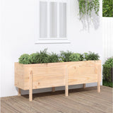 VidaXL jardinière surélevée 160x50x57 cm en bois de pin massif