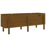 Vidaxx jardinière surélevée 160x50x57 cm bois de pin massif marron miel